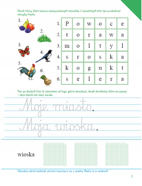 OLEK I ADA Sześciolatek Poziom B+ KARTY PRACY cz 5 Tytuł OLEK I ADA - NA SZLAKU PRZYGÓD