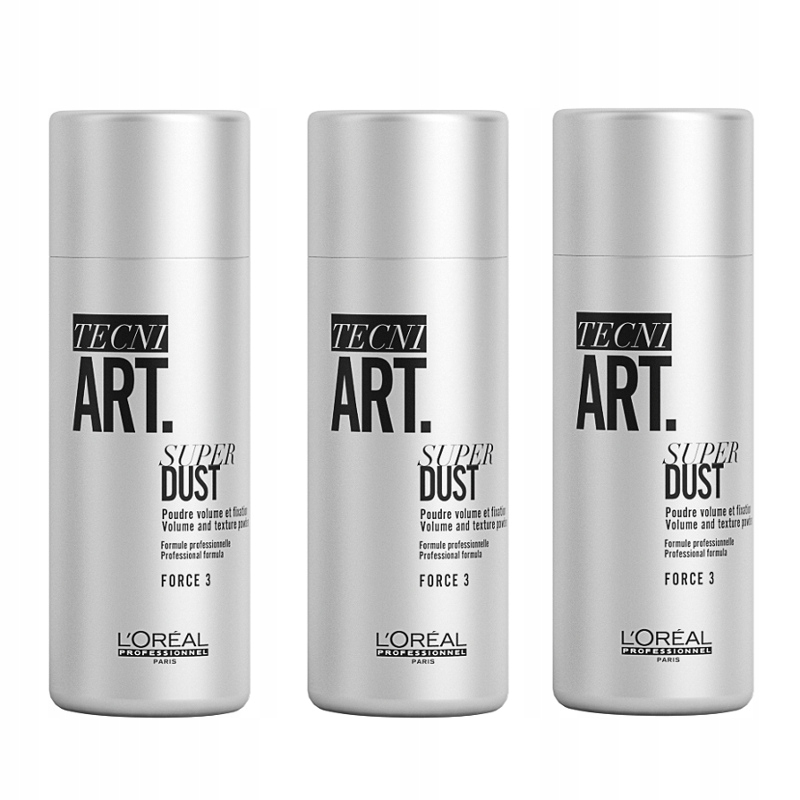 Loreal Dust pudr dodávající objem 3x7 g
