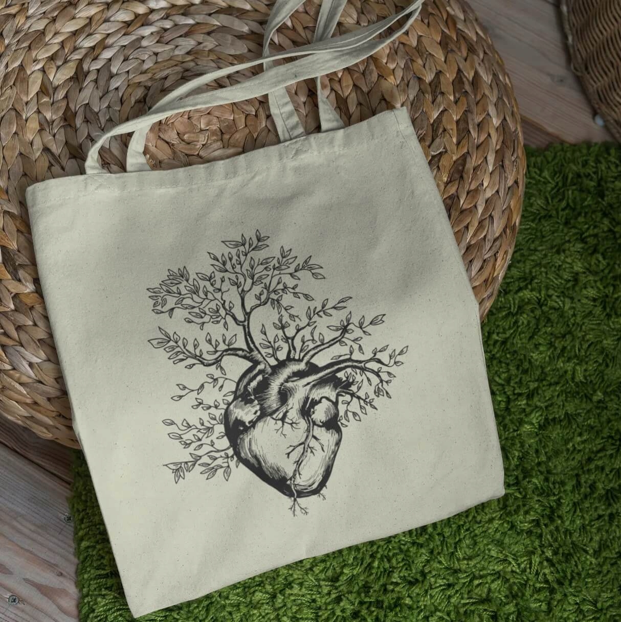 TOREBKA TORBA EKO DAMSKA DUŻA NA RAMIĘ A4 SHOPPER Marka Nasze Nadruki