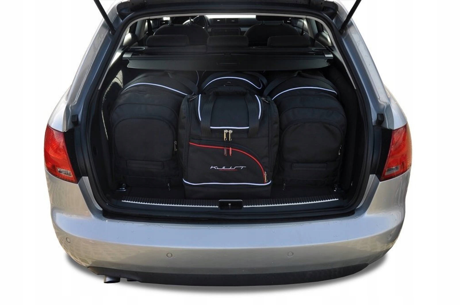 J&j Automotive Sada 4ks cestovných tašiek Sport pre Audi A4 Avant 2004-200