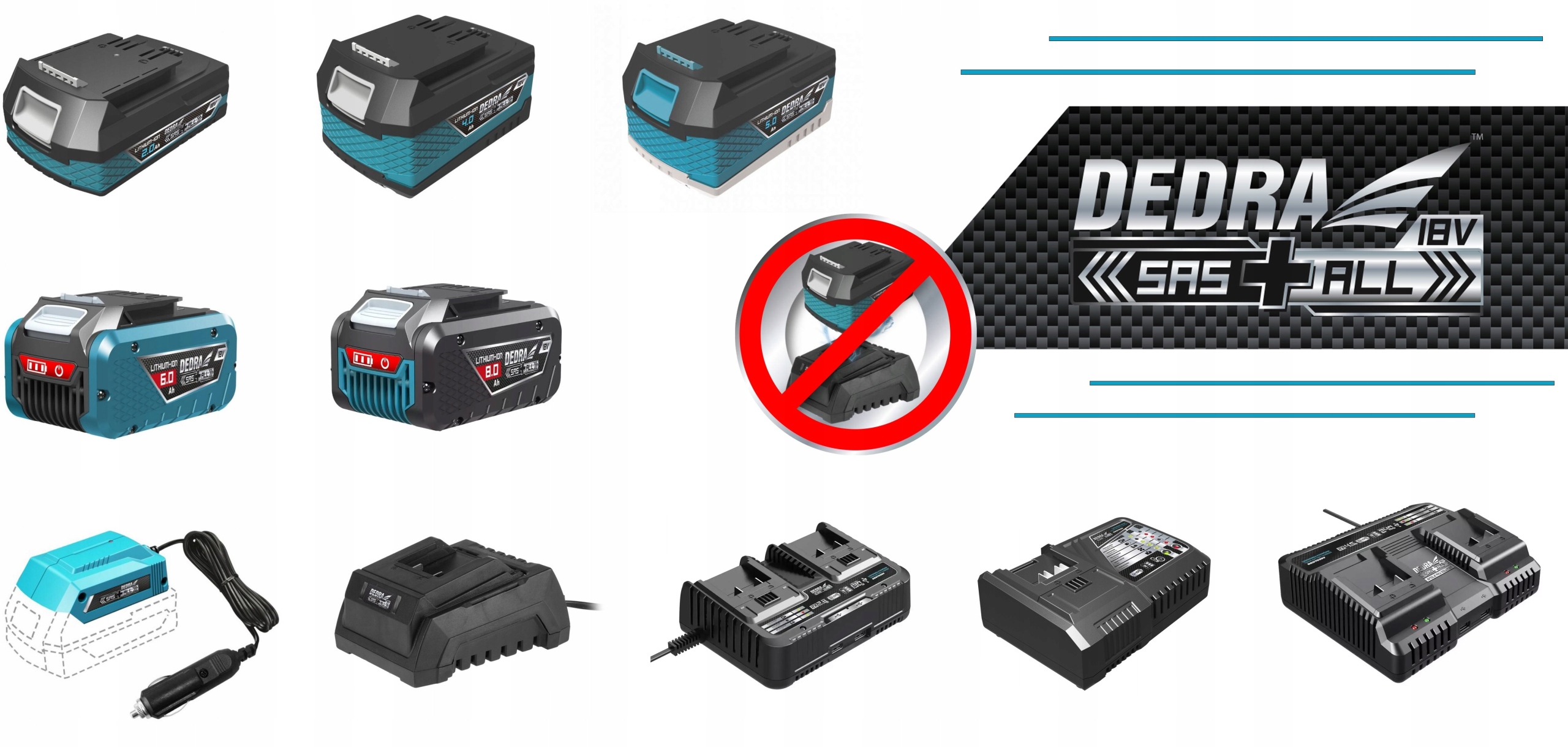 Akumulatorowa Opalarka 18V DEDRA SAS+ALL Marka Dedra