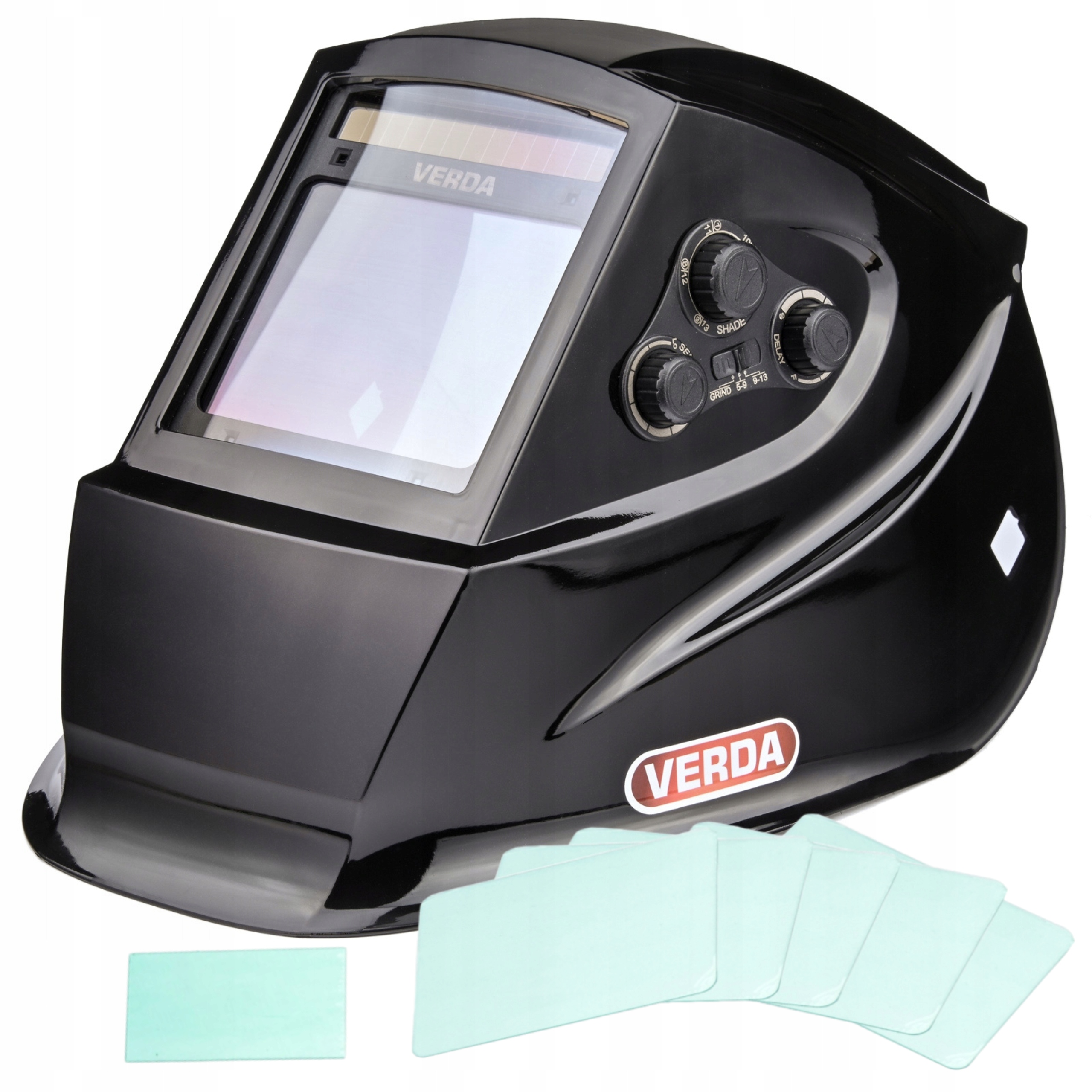 MASKA SPAWALNICZA AUTOMATYCZNA PRZYŁBICA SAMOŚCIEMNIAJĄCA FILTR SZLIF TURBO