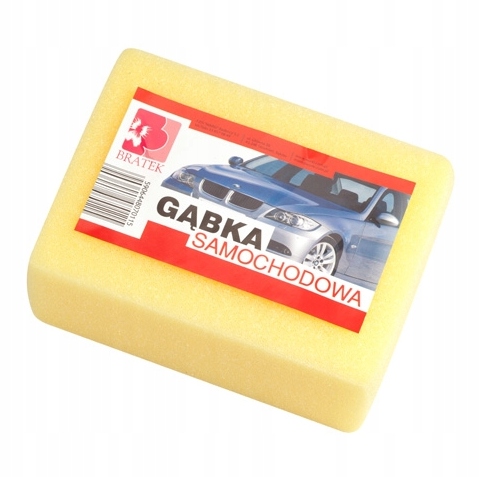 Bratek Gąbka Samochodowa Do Mycia Pojazdów