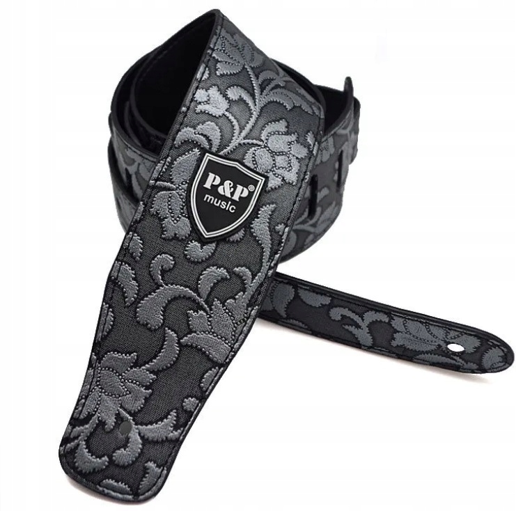 Pasek do gitary P&P Baroque Night Flair Vegan Leather PAS gitarowy KOSTKI EAN (GTIN) 8930370387987