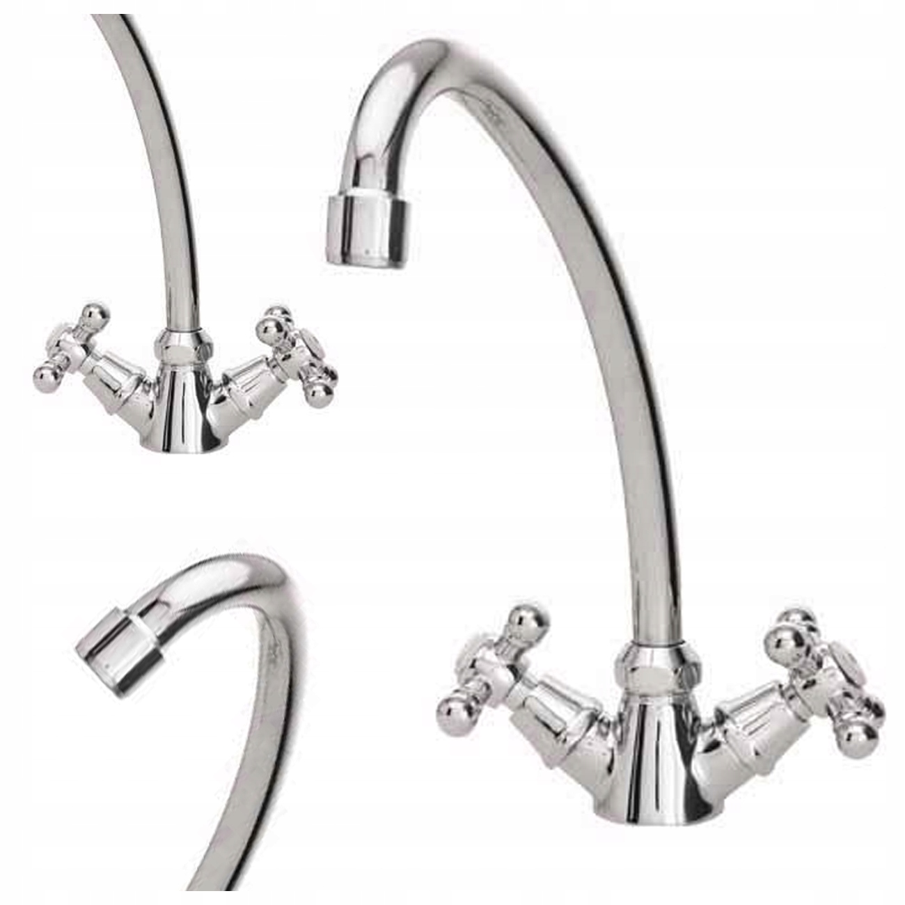 Retro Stojanková Kuchynská Drezová Batéria