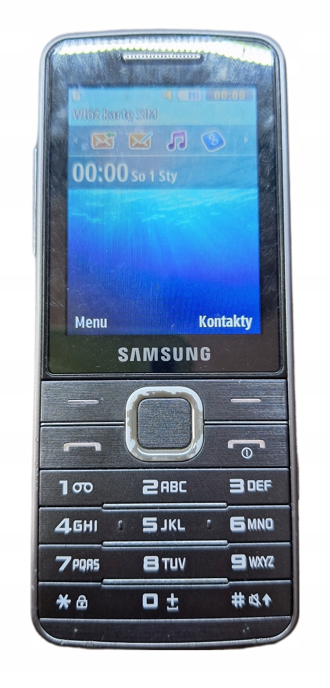 Telefon komórkowy Samsung GT-S5610 8 MB / 128 MB 2G czarny