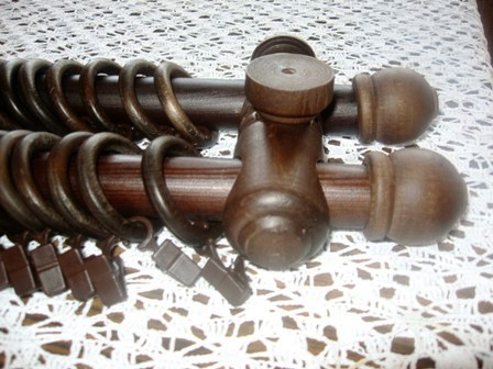 Wspornik drewniany do karniszy drewnianych 27mm Marka inna