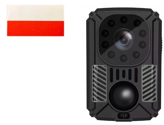 Mini špionážní kamera detekce pohybu kamera nálepka