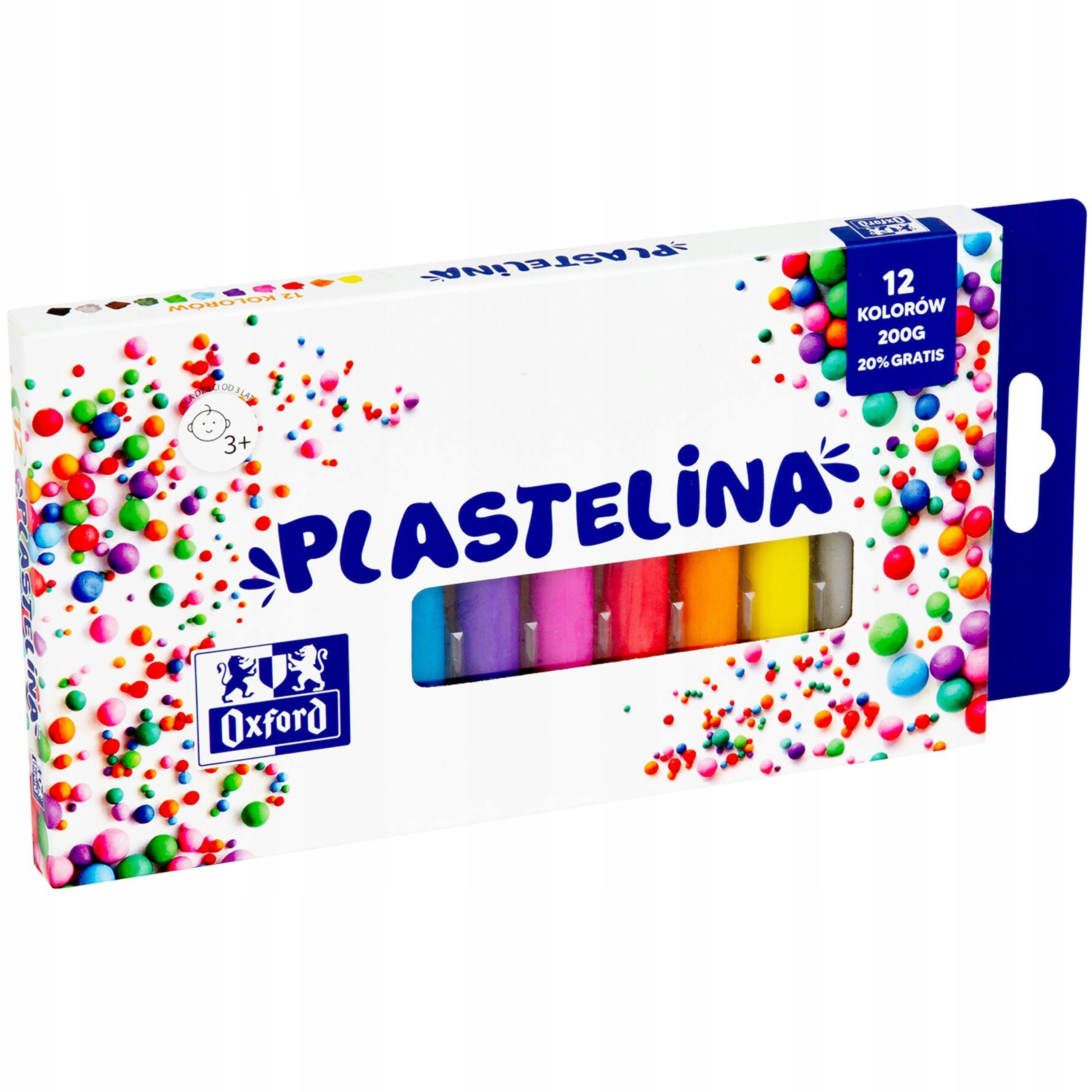 

Plastelina dla dzieci Oxford duża 200g
