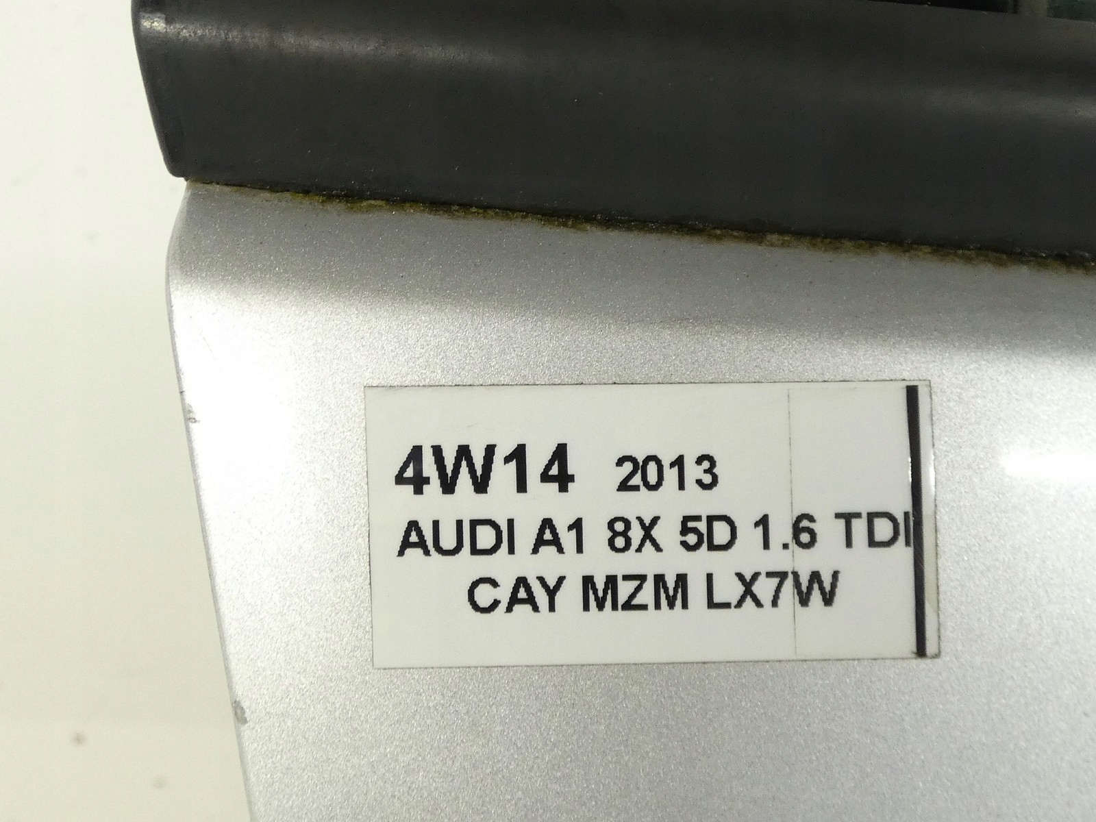 door right front right front AUDI A1 8X 5D 5-door LX7W