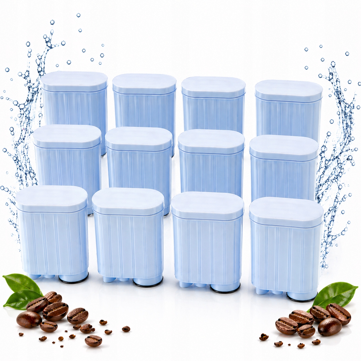 12 x Filter tlakových kávovarov pre Saeco Philips Aquaclean Náhrada