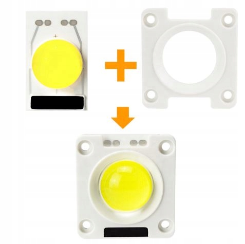 DIODA LED COB 230V 30W SOCZEWKA 120° 3000K YDEL EAN (GTIN) 69023050