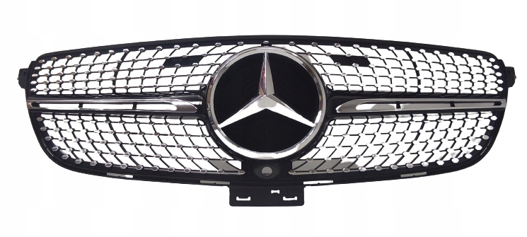 1 - MERCEDES GLE C292 2015 - решетка радиатора логотип камеры