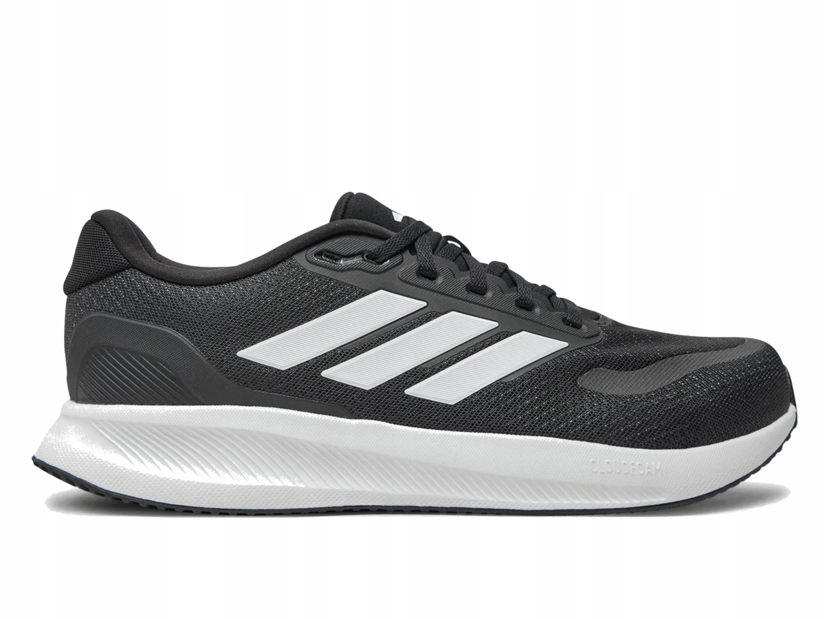 Pánské běžecké boty Adidas Runfalcon 5 Wide IE0552, černé, sportovní, velikost 42,6
