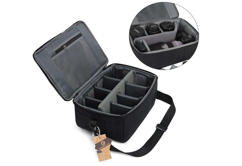 Koolertronová Fototaška S Ochrannou Vložkou, Univerzální, Černá, 33 CM