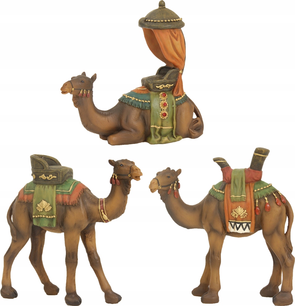 Skupina Ťava do betlehemu Vianoce *pre postavy s výškou 11 cm*