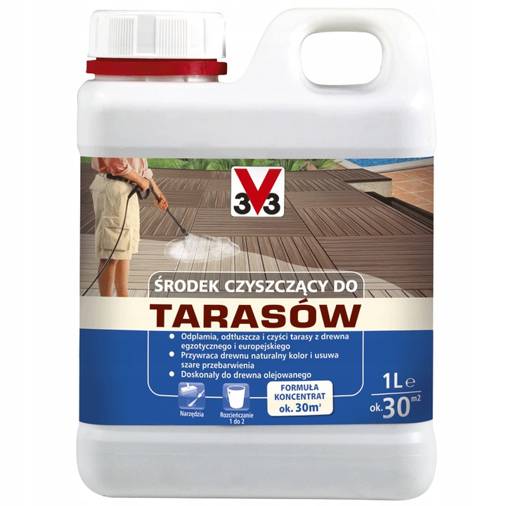 

V33 Środek Czyszczący Do Tarasów 1 L Koncentrat