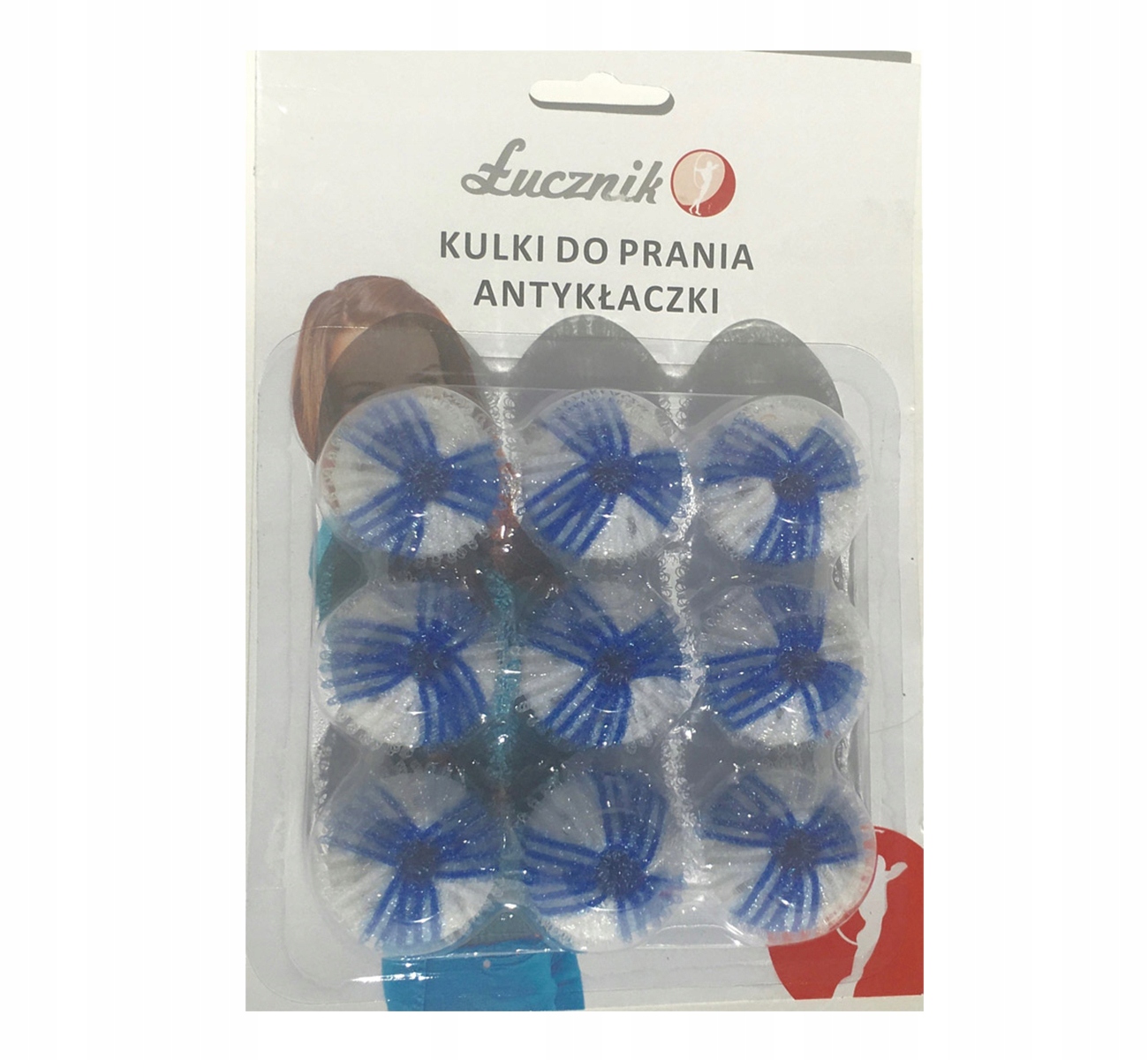

Kulki do prania kule antykłaczki Łucznik 9 sztuk