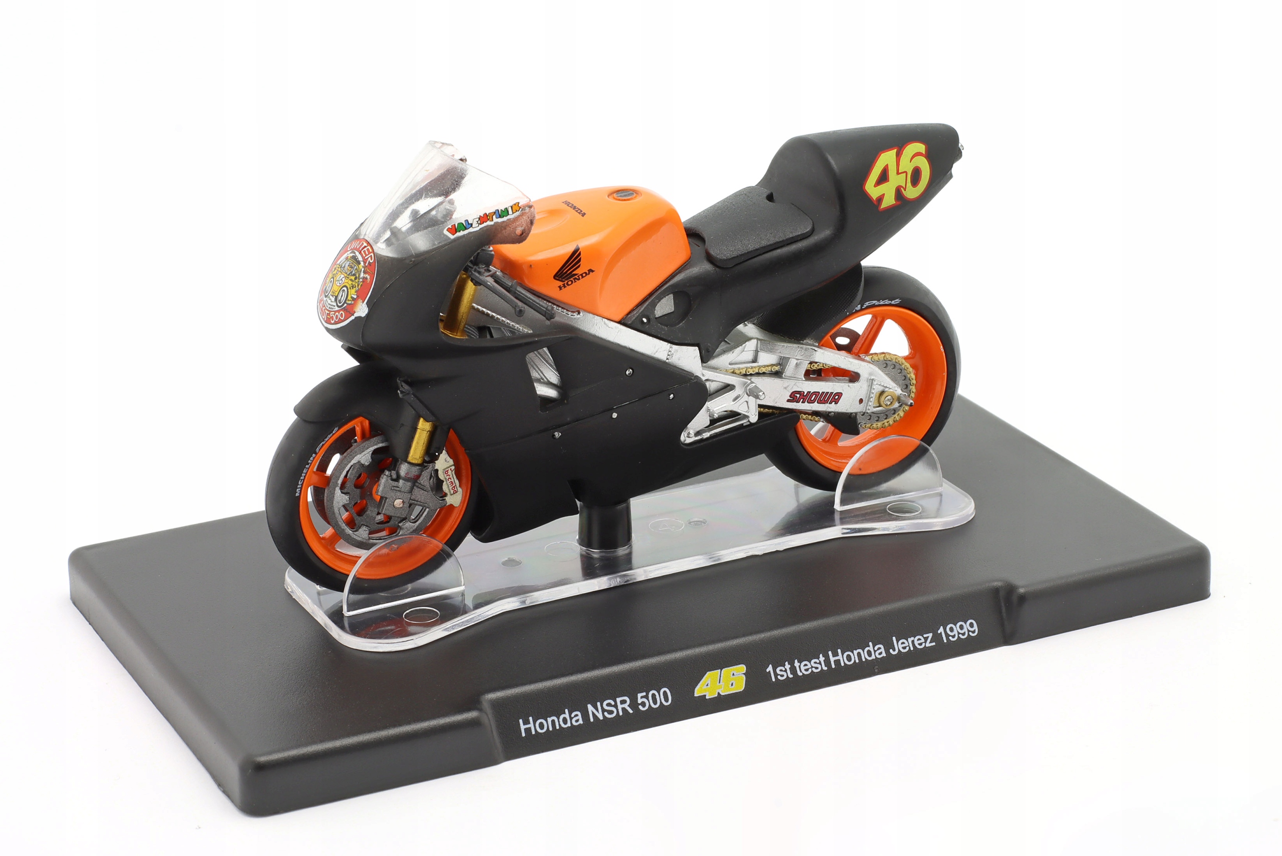 Altaya Honda Nsr 500 #46 Valentini Rossi – 1st Test Honda Jerez 1999 1:18