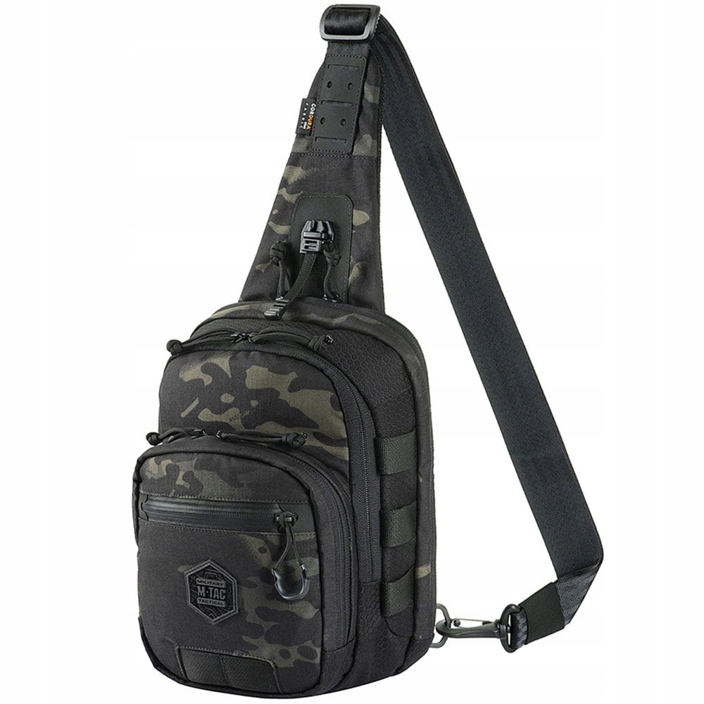 Taška přes rameno Edc M-Tac Cross Bag Slim Elite Hex MultiCam Black