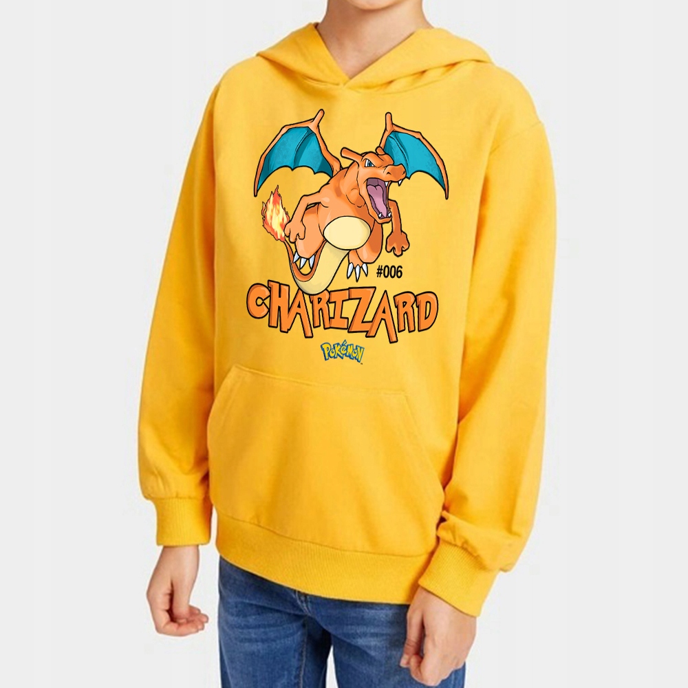 

Dziecięca Bluza Z Kapturem Pokemon Pikachu- 116 cm