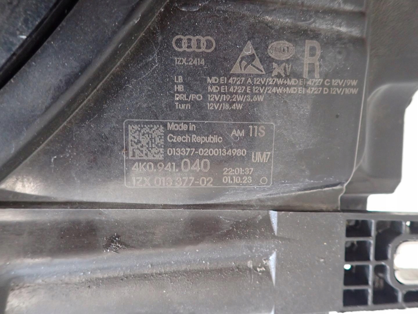 Licht vorne vorne rechts AUDI A6 C8 2018- FULL LED 4K0941040