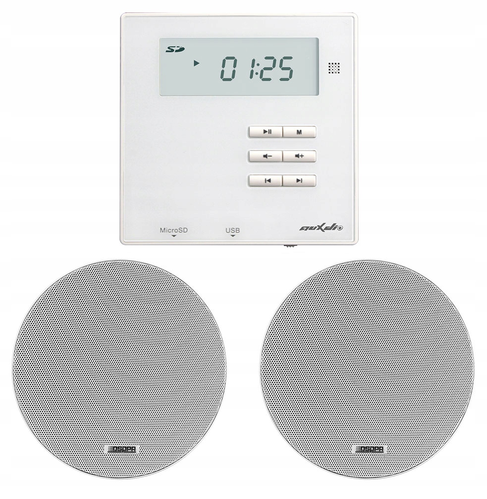 Dsppa Kúpeľňové Kuchynské Rádio S Bluetooth/usb/sd