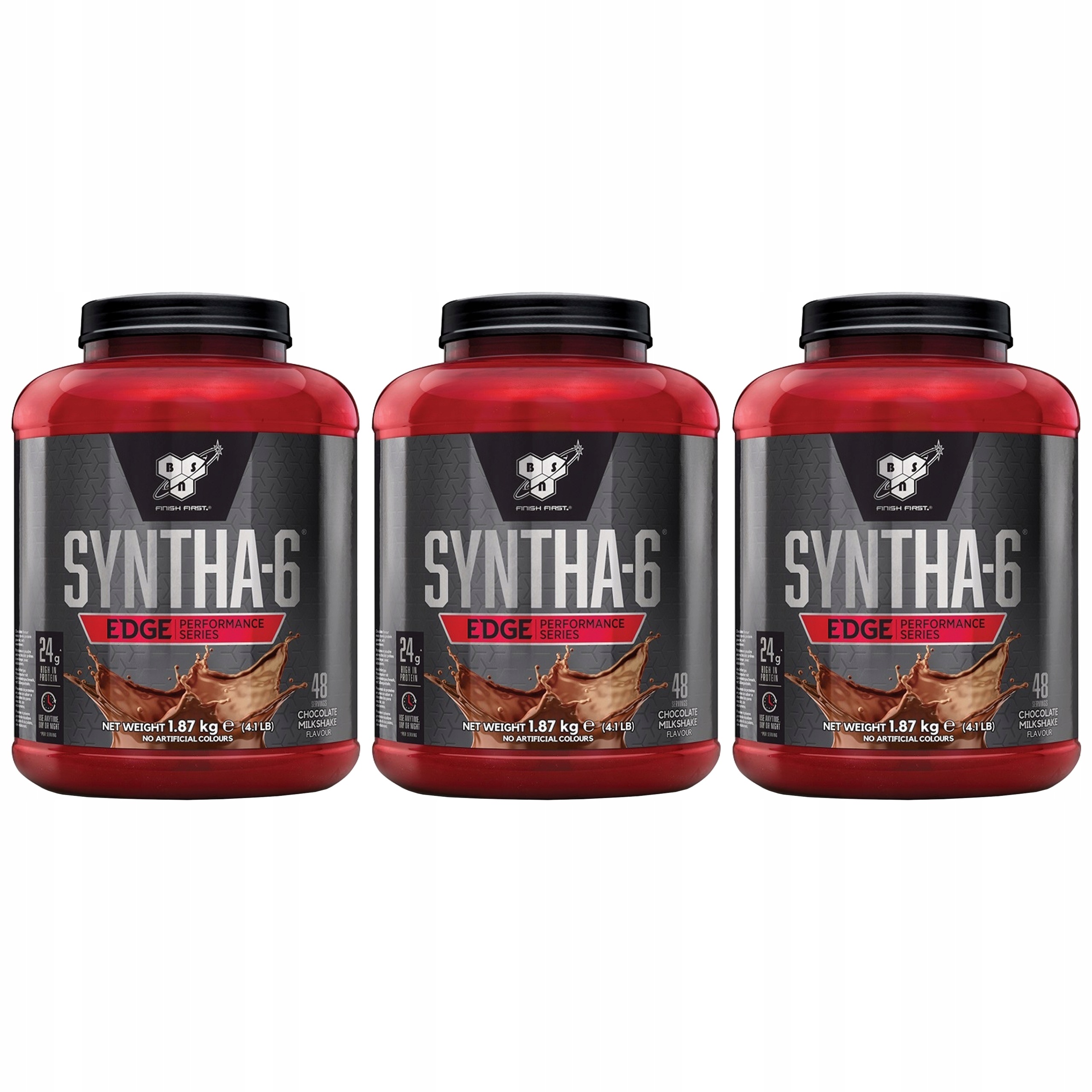 3x Protein Syntha-6 Edge 24 g Protein 6 frakcí Svalová hmota Bsn