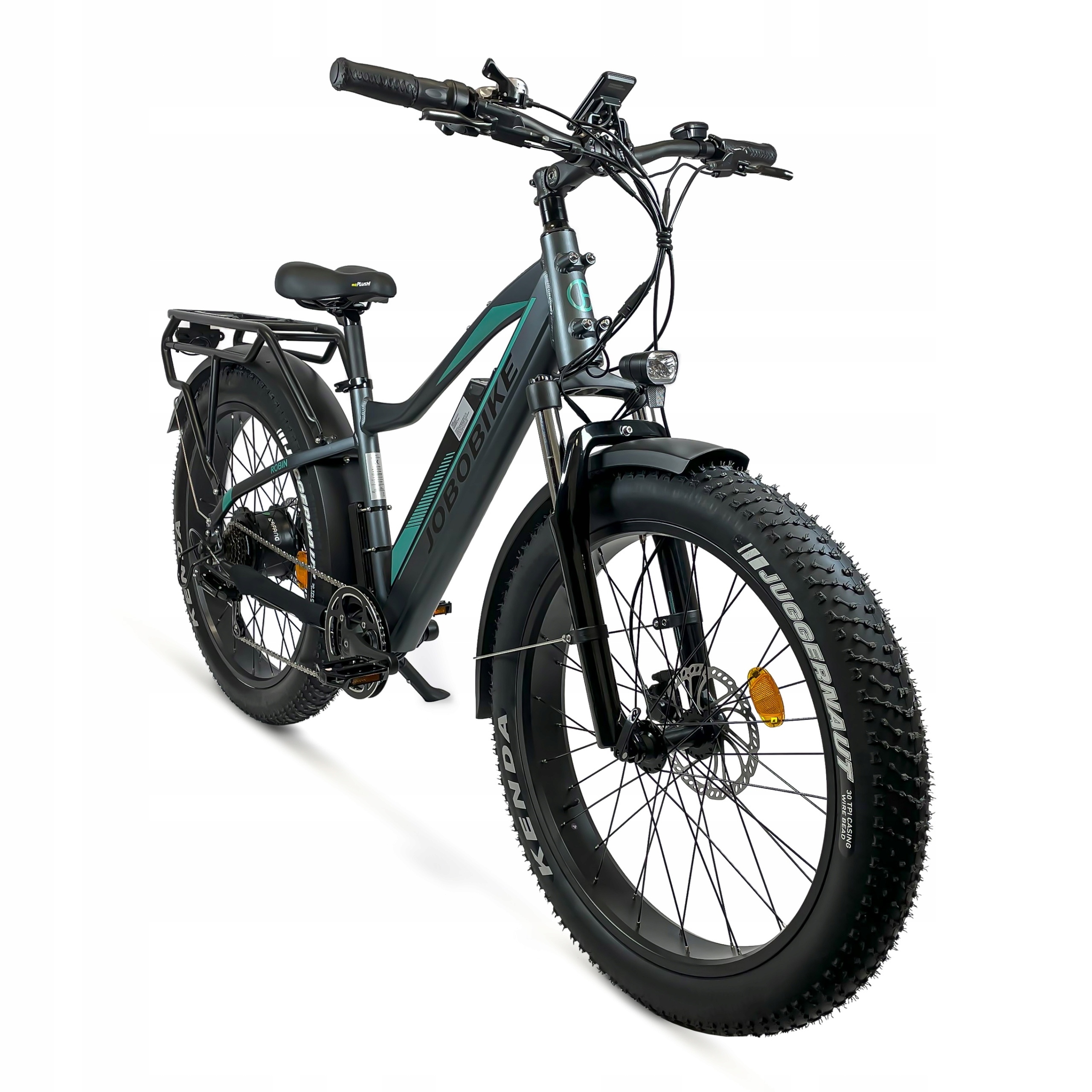 Rower Elektryczny Jobobike Robin Alum 48V Fatbike 26" Hamulce Hydrauliczne