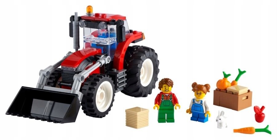 Lego City Traktor Farma Wieś Gospodarstwo Rolne60287 Seria Farma