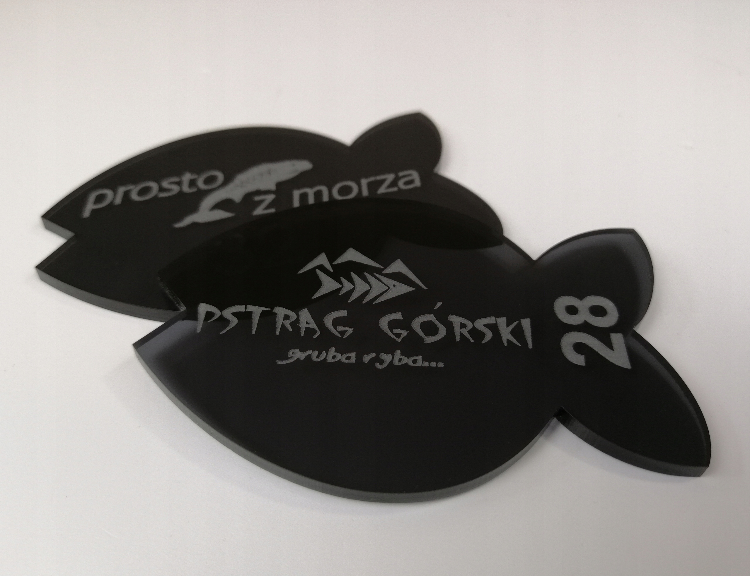 numerki do baru restauracji do zamówień ryba 10 szt. Stan opakowania brak opakowania