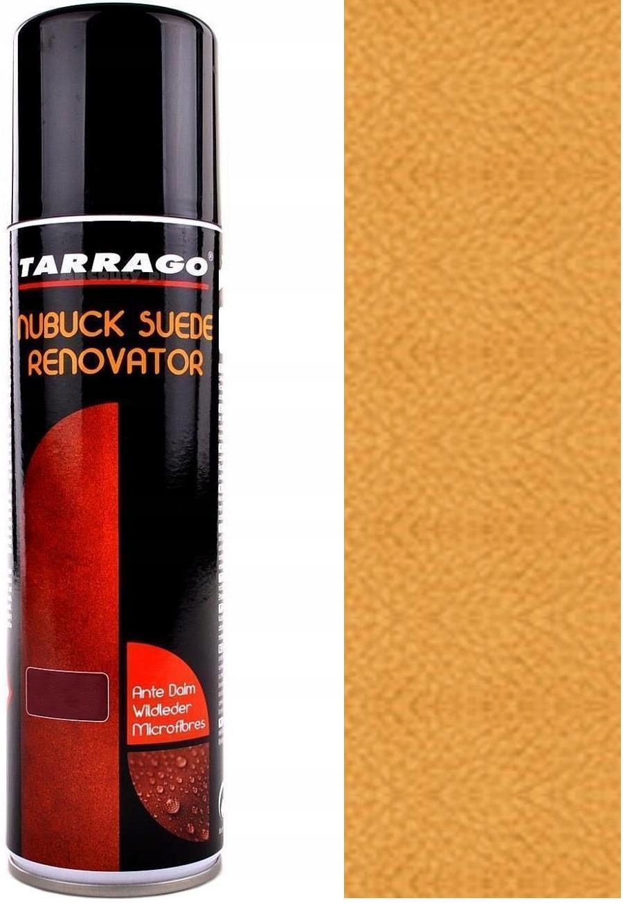 30 BEŻOWY SPRAY TARRAGO DO RENOWACJI KOLORU CHOLEWKI OBUWIA Z ZAMSZU NUBUKU Stan opakowania oryginalne