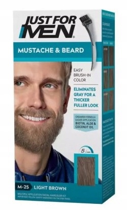 

Just For Men Odsiwiacz Do Brody Jasny Brąz M-25