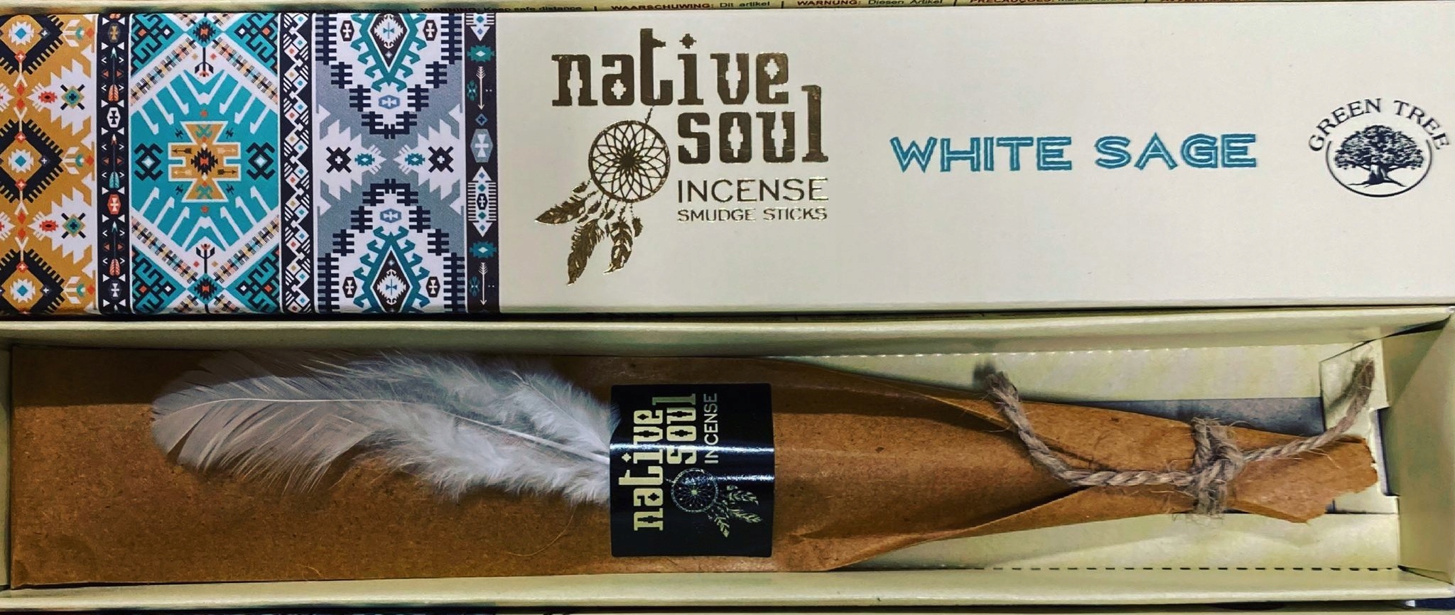

Native Soul Nietoksyczne Kadzidła Biała Szałwia