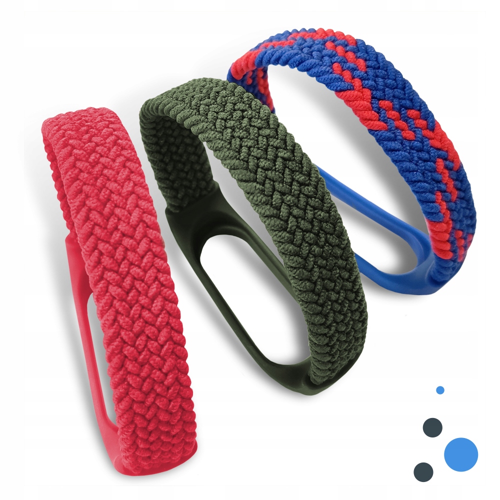 Elastyczna opaska do Xiaomi mi band 3 4 5 6 pasek dużo kolorów materiałowa Rodzaj pasek