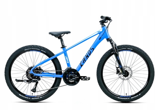 Rower Kands 24 Leopardo 13 cali Niebieski Mat 2026r