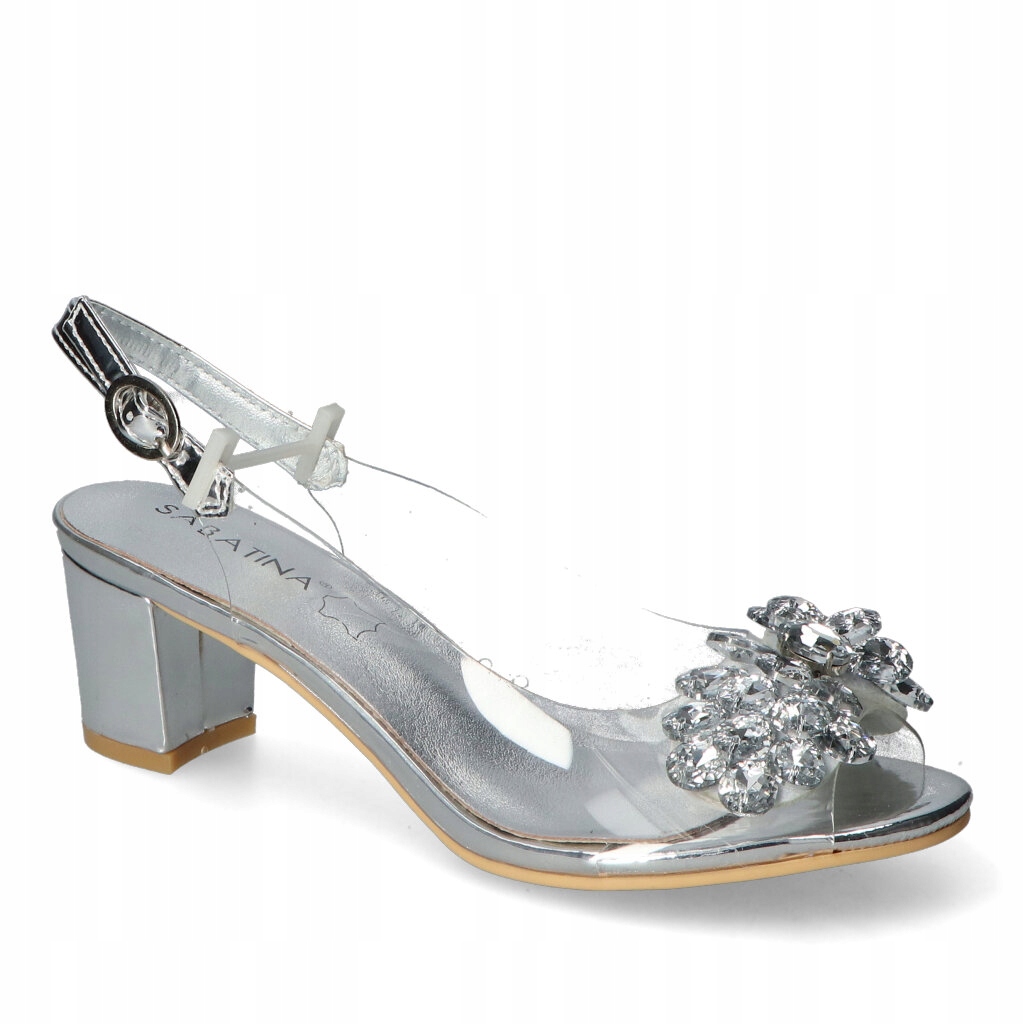 Sandály Sabatina 2014-2 Stříbrné 36