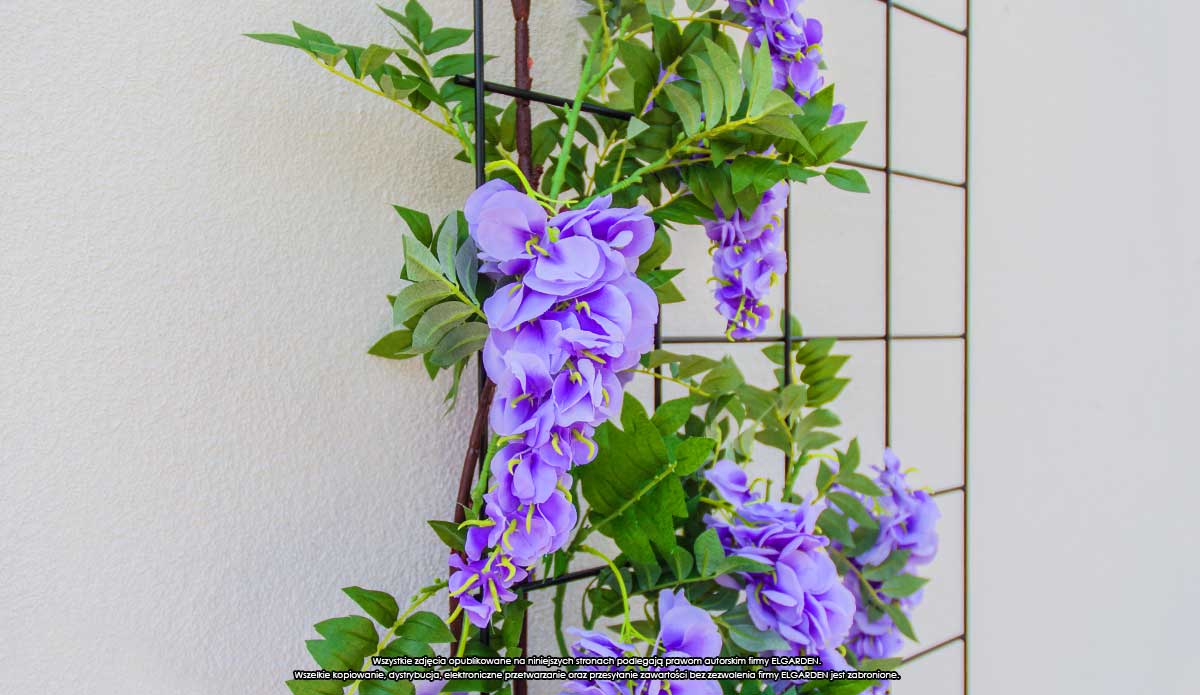 

Krata ścienna + 4 mocowania 35x120 cm M czarny mat