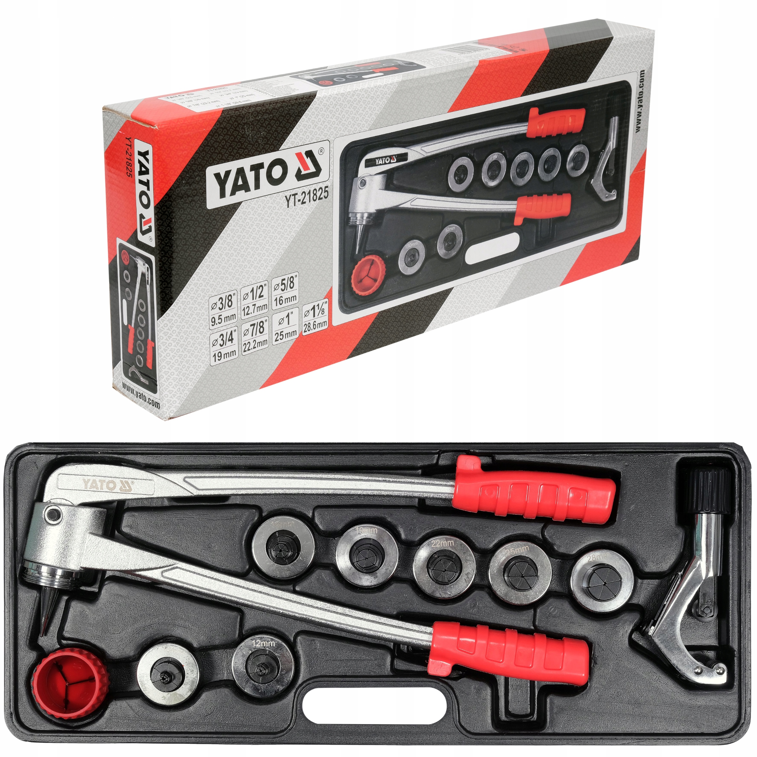 Ruční Expandér Pro Palcové Trubky Yato