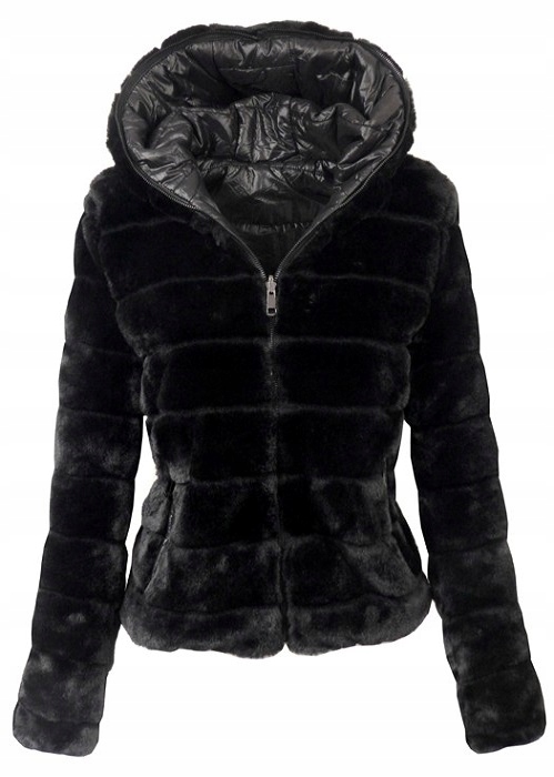 Kurtka FUTERKO Jesień-ZIMA dwustronna DY78