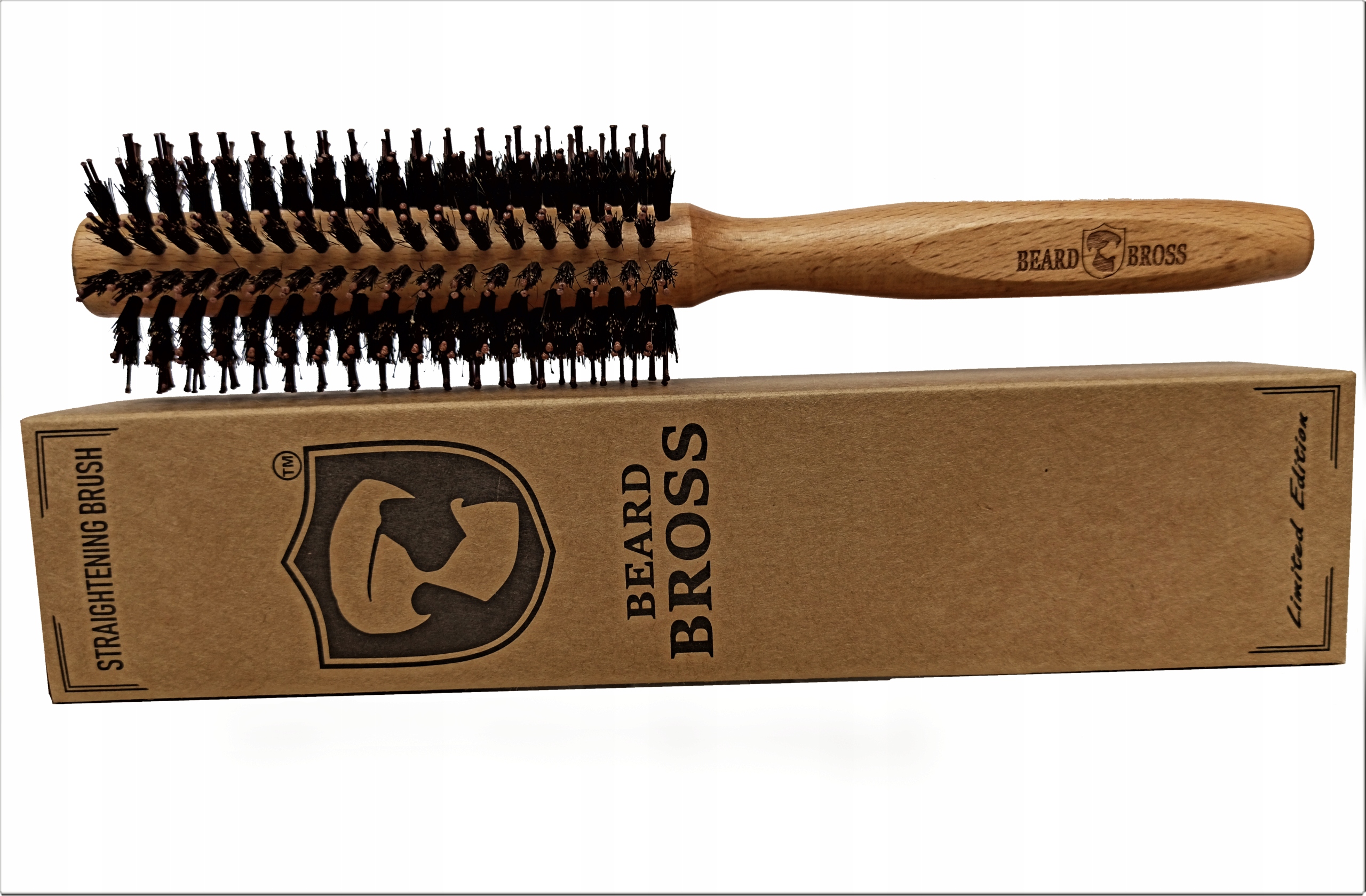 

Szczotka Roller do brody Beard Bross włosie dzika