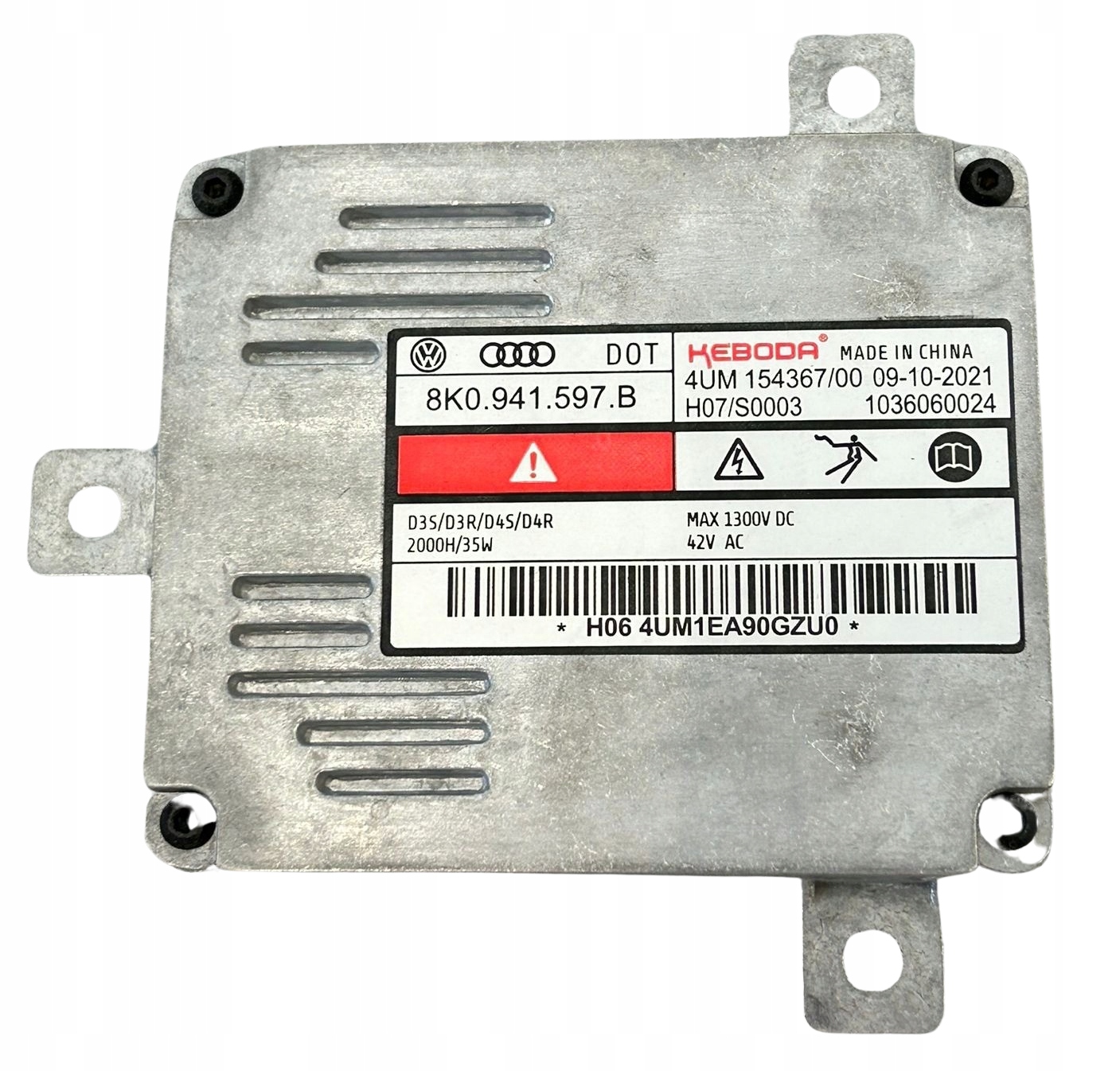 Przetwornica moduł Audi 8K0941597B Numer katalogowy części 8K0941597B 8K0 941 597 B