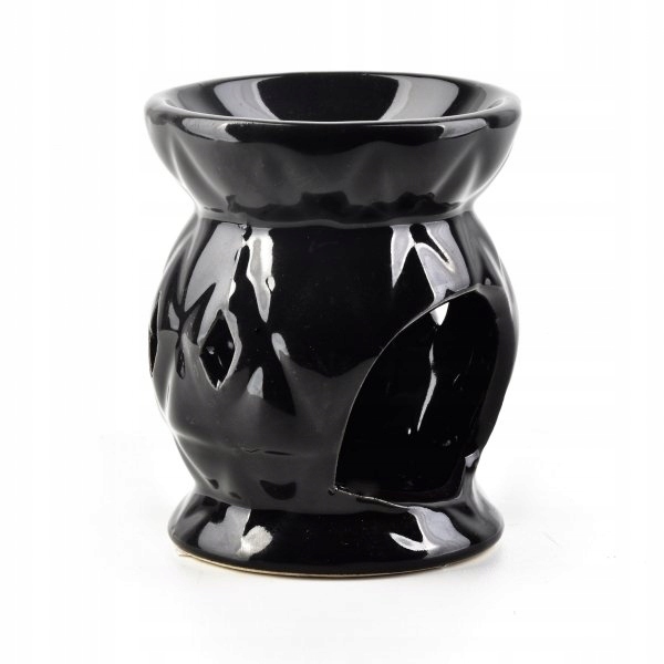 

Kominek do olejków zapachowych czarny 8 cm