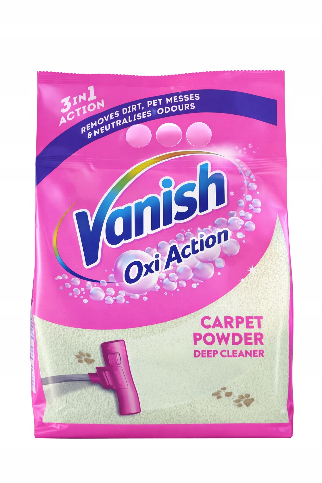 2x Vanish Proszek Do Czyszczenia Dywanów 650g Skuteczna Formuła