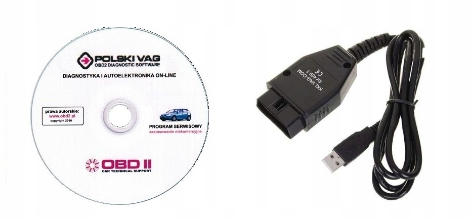 Polski Vag 2.5 Pl Interfejs Kkl usb OBD2 Ftdi 232 Rl