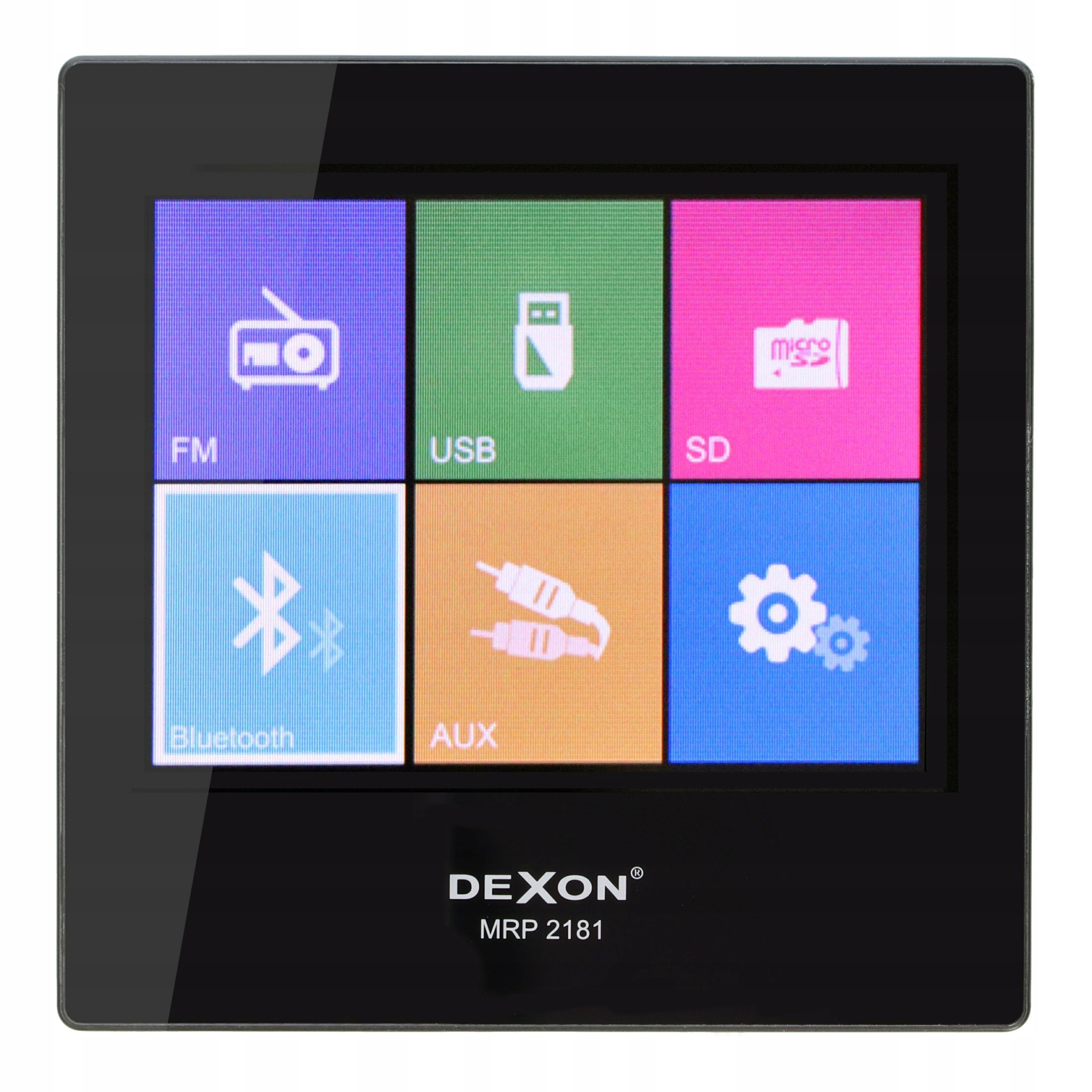 RADIO PODTYNKOWE ŚCIENNE BT ŁAZIENKA KUCHNIA SALON