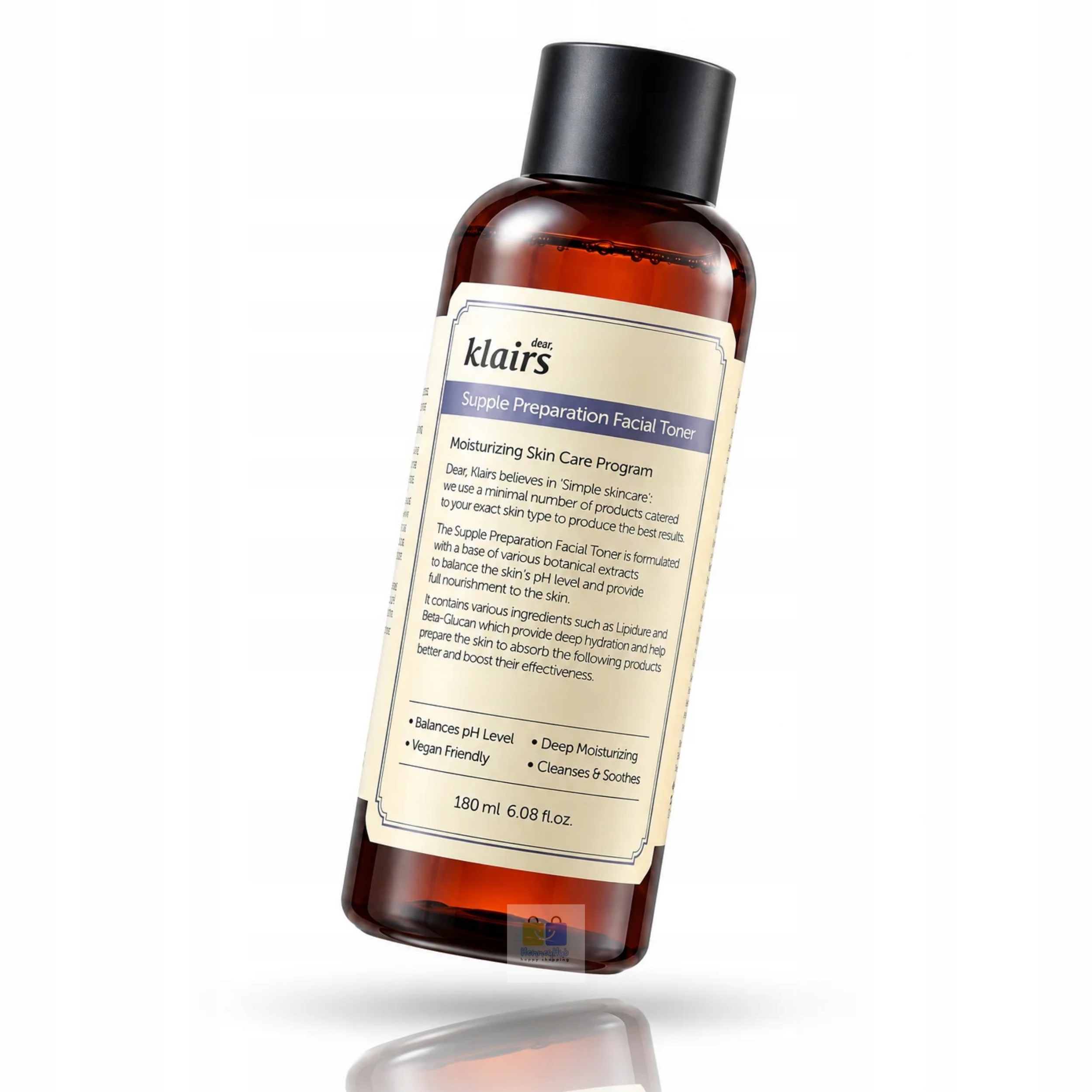 Klairs Hydratační tonikum na obličej Lehký Preaparation Facial Toner 180 ml
