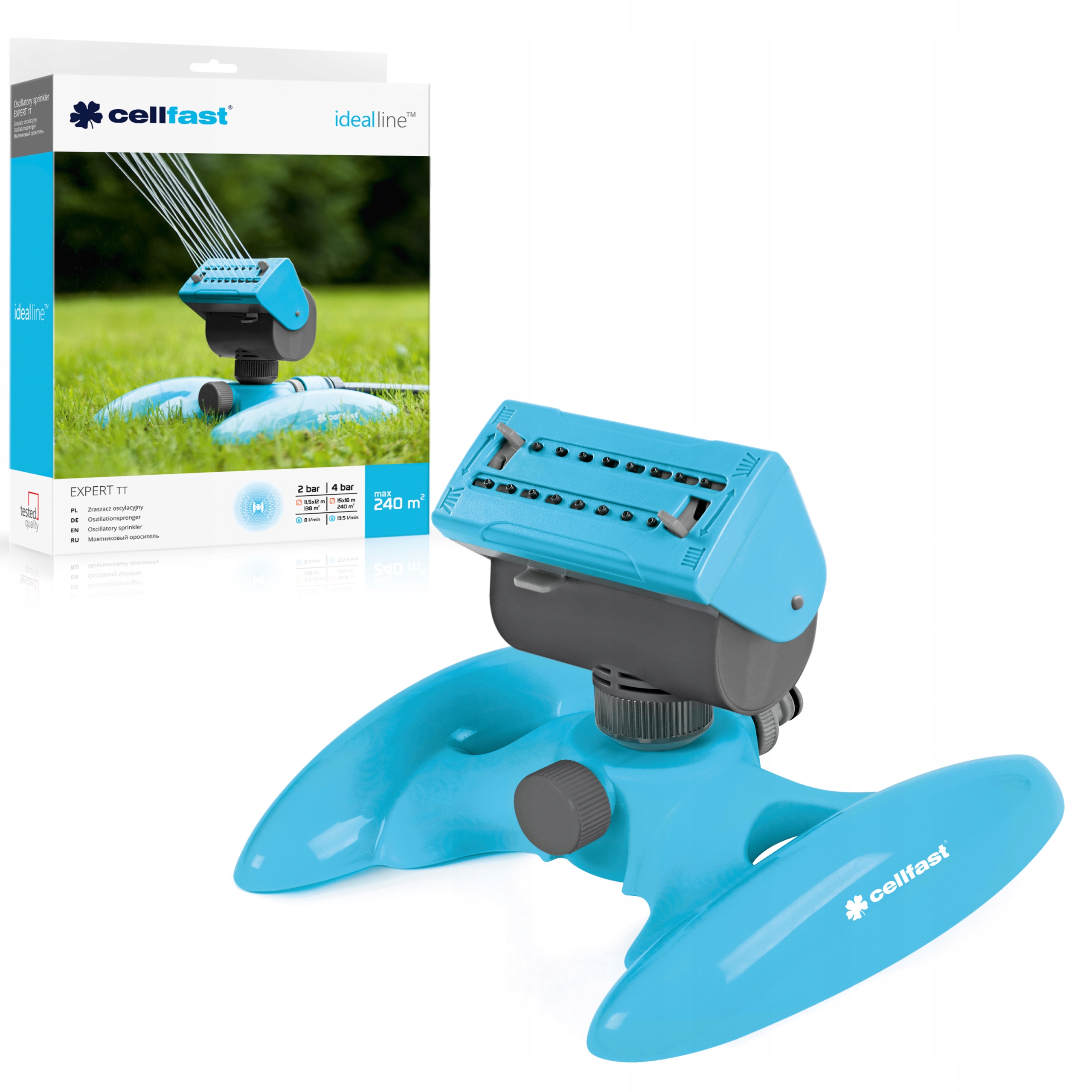 

Zraszacz Oscylacyjny Expert Ideal Cellfast 52-067