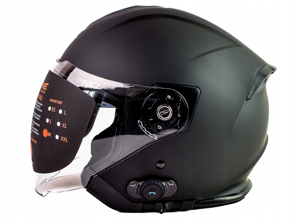 ORIGINE Kask Otwarty PALIO INTERCOM BLUETOOTH L Kolor czarny