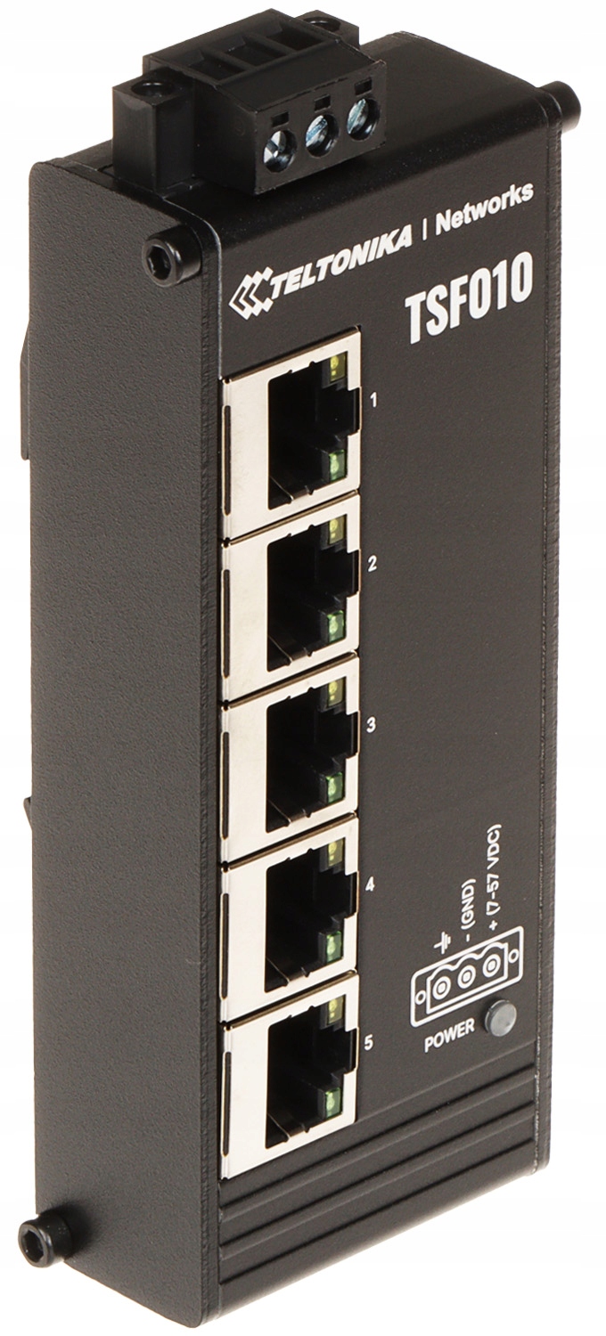 Switch TSF010 5-PORTOVÝ Teltonika